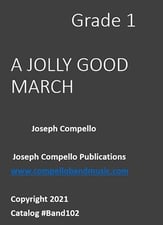 A Jolly Good March Concert Band sheet music cover